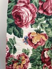 Longaberger  Window Valance Sentimental Rose Floral Curtain Valance Rod Pocket