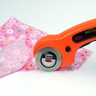 45mm Ergonomic Rotary Cutter With Case  5 Blades - In 4 Colors