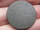 1795 Flowing Liberty Cap Large Cent Penny- Thin Planchet  About Good Details