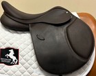 Arena Jump Saddle 17 5    Brown-adjustable Gullet-great Condition-close Contact