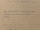 Vincent Price Estate Handwritten Remark On Art   18c