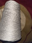 Two Cone Yarn gray cream knitting  needlepoint