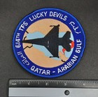 Original Usaf Patch 614 Tfs Tactical Fighter Squadron F-16 Desert Storm Torrejon