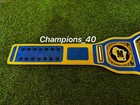 Milwaukee Brewers Mlb Championship Title Legacy Belt Adult Size 2mm Brass