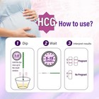 Ovulation And Pregnancy Test Strips Kit 25 Lh   10 Hcg Fertility Tests With Cups