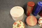 Lot Of 14 Vintage   Antique Makeup Face Powder Containers