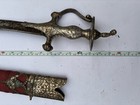 Koftgari Wootz Sword Tulwar 1901 Antique Silver Period Old Rare Collectible