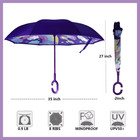 40 49 56 Inch Oversize Windproof Inverted Reverse Upside Down Umbrella  Golf Siz