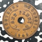 1943 Southern Rhodesia 1 Penny Lot f5323