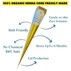 Organic Henna Connes Dark Stain Natural Mehndi Temporary Tattoo Ready Paste 30g