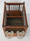 Antique Coal Miners Canary Bird Cage