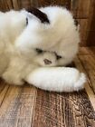 Vintage Russ Cat Plush Fluffy Persian Himalayan Kitty Yomiko Wht Grey Life Like