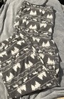 Sonoma Holiday  Print Pajama Fleecelounge Pants Size 3xlt   With Fly pocket
