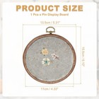 Wall Hanging Brooch Jewelry Storage  Round Pin Board For Decor  Star Silver Gray