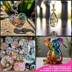 Uv Resin Premixed 300g Clear Hard High Gloss Art Diy Epoxy Resin Crystal Kit