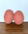 Felt Decorated 4  Easter Eggs Lot Of 2