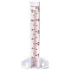 Acurite 8 75  Glass Rain Gauge With 5-inch Capacity - Clear