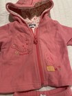 Carter   s Mommy   Me Pink Cat Fleece Hoodie Pants Set Baby Girl 0-3 Month Small