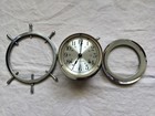Seth Thomas Helmsman E537-001 Ships Bell Clock  Chrome  As-is For Parts repair