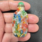 China  Hand-painted Entirely  Exquisite  Glass  Snuff Bottle