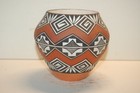Acoma Pueblo  Daniel Lucario  3 5 X 3 75  Small Polychrome 2012  New Condition