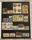 1977 Usps Usa Postal Service Mint Set Of Commemorative Postage Stamps Complete