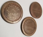 Token Card-key System Inc  Courtesy Parking Lot Of Three    Free Shipping