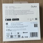 Oura Ring Gen 4 Brushed Silver  Size 12  Sleep Activity Tracker