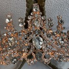 Rhinestone Crystal Crown Wedding  tiara pageant Bridal Hair Accessories