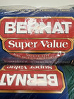 Vtg Bernat Super Value Yarn  7506 Hunter Green 8 Oz 4 Ply Worsted Wt 3 Skeins