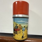 Vtg 1959 Gunsmoke Metal Thermos Aladdin Industries