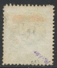Kut British East Africa 1897 Qv 2 5 On 3a Grey Red Sg 91 Mint Hinged Mh Signed