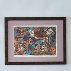 Judy Robinson Arizona Found 2003 Signed Print 1 7 Southwest Abstract Modernist