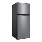 4 6  Cu Ft Two Door Mini Refrigerator With Freezer  Stainless Steel  New  Width