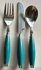 Fiesta Toddler Child Flatware Appetizer Cocktail Hors D oeurves Fork Knife Spoon
