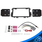 Double 2 Din Stereo Radio Dash Kit W  Wiring Harness For Buick Chevy Gmc Pontiac