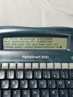Vintage Alphasmart 3000 Portable Pocket Computer Word Processor Blue For Parts