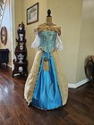 Handmade Medieval Princess Costume For Rennaisance halloween Size M l