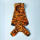 Dog Hoodie Tiger Costume Winter Warm Pet Clothes Small Dog Cat Jumper Poodle