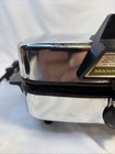 Vintage Manning-bowman Waffle Iron Maker   Grill 375007 Chrome Reversible Plates