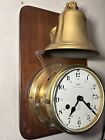 Schatz Royal Mariner 6    External Bell Ships Strike Porthole Military Wall Clock