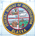Alaska Federal Bureau Of Investigation Fbi Office Police Dept Patch