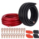 40ft 1 0 Awg Battery Cable 1 0 Gauge Wire Copper Clad Aluminum Cca Amp Wiring