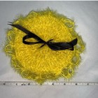 New Handmade Dish Scrubber Crochet Dishwash Scrubbies Set Of 2 Yellow