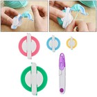 Pompom Maker Fluff Ball Weaver Needle Craft Wool Yarn Knitting Project Pom Pom