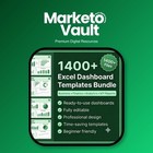 1400  Excel Dashboard Templates Bundle   Kpi Finance Sales Business Reports   