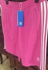 Adidas Originals 3 Stripes Trefoil Shorts  Fuscia Pink Large Msrp  45