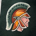 Vintage Michigan State University Spartans 28 5  Felt Pennant Early Sparty Msu
