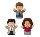 Supernatural Mattel Little People Collector Set  Sam   Dean Winchester W Castiel