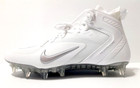 Nike Alpha Huarache 8 Elite Lax Lacrosse White Cleats Cw4440-100 Men s Size 9 5